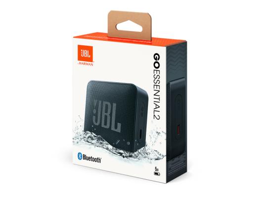 JBL GO Essential 2 Portable Bluetooth Speaker – Black